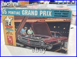 Amt 1965 Pontiac Grand Prix Original Show'n Go Kit! Circa 1969! Vmcp