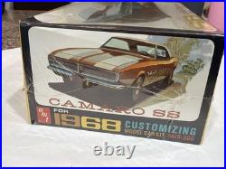 Amt 1968 Chevy Camaro Ss Annual Original Factory Sealed Kit! Circa 1968! Vmcp