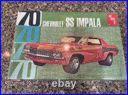 Amt 1970 Chevy Ss Impala Original Issue Factory Sealed Kit! Circa 1970! Vmcp Amt 1970 Chevy Ss Impala Original Issue Factory Sealed Kit! Circa 1970! Vmcp