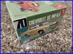 Amt 1970 Chevy Ss Impala Original Issue Factory Sealed Kit! Circa 1970! Vmcp Amt 1970 Chevy Ss Impala Original Issue Factory Sealed Kit! Circa 1970! Vmcp