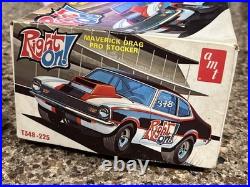 Amt Maverick Pro Stocker! Right On! Original Kit! Circa 1972! Vmcp Amt Maverick Pro Stocker! Right On! Original Kit! Circa 1972! Vmcp