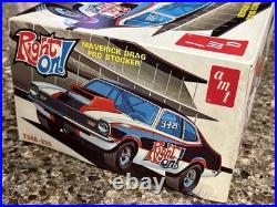 Amt Maverick Pro Stocker! Right On! Original Kit! Circa 1972! Vmcp Amt Maverick Pro Stocker! Right On! Original Kit! Circa 1972! Vmcp