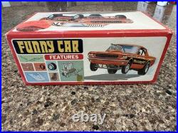 Amt Super Boss Funny Car Mustang Gt 427 Drag Car Original Kit! Vmcp