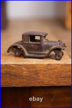 Antique Arcade Cast Iron Ford Model T Toy Automobile Original vintage parts