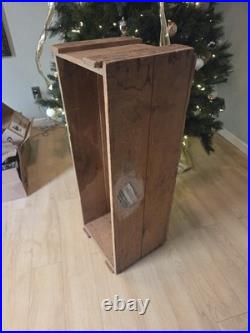 Antique Cadillac Shipping Crate 1950s Car Parts Auto Adverstising Vintage Decor