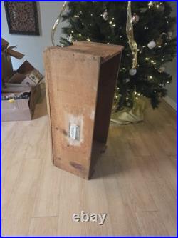 Antique Cadillac Shipping Crate 1950s Car Parts Auto Adverstising Vintage Decor