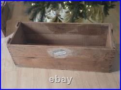 Antique Cadillac Shipping Crate 1950s Car Parts Auto Adverstising Vintage Decor