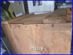 Antique Cadillac Shipping Crate 1950s Car Parts Auto Adverstising Vintage Decor