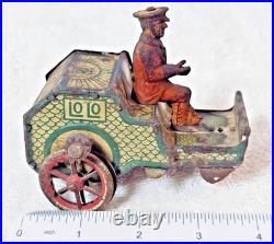 Antique Lehmann LOLO Tin Toy Automobile Germany 1906 Patent Parts/Repair VTG
