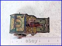 Antique Lehmann LOLO Tin Toy Automobile Germany 1906 Patent Parts/Repair VTG