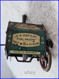 Antique Lehmann LOLO Tin Toy Automobile Germany 1906 Patent Parts/Repair VTG