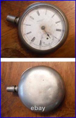 Antique/Vintage LOT Waltham & Edgemere Car Clocks (3 total) For Parts/Repair