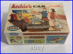 Aurora Archie's Car & Figures Original Kit! #582! Circa 1969! Vmcp