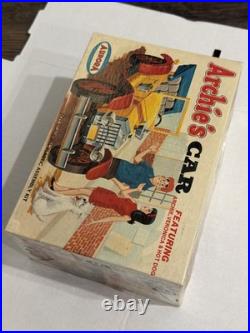 Aurora Archie's Car & Figures Original Kit! #582! Circa 1969! Vmcp