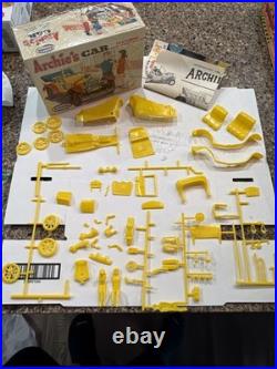 Aurora Archie's Car & Figures Original Kit! #582! Circa 1969! Vmcp