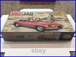 Aurora Xke Jag Original Factory Sealed Inside Kit! Circa 1962! Vmcp