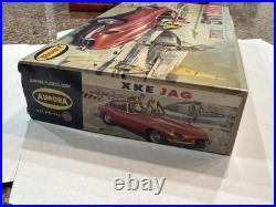 Aurora Xke Jag Original Factory Sealed Inside Kit! Circa 1962! Vmcp