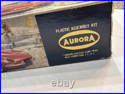Aurora Xke Jag Original Factory Sealed Inside Kit! Circa 1962! Vmcp