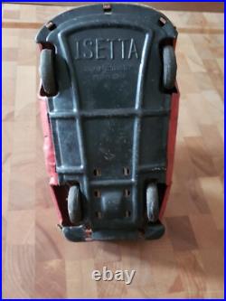 BANDAI of Japan Tin Friction BMW ISETTA Toy Car PARTS or RESTORE ONLY Vintage