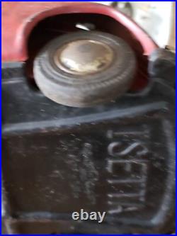 BANDAI of Japan Tin Friction BMW ISETTA Toy Car PARTS or RESTORE ONLY Vintage