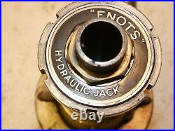 Bentley Enots Hydraulic Car Jack Part Of Toolkit Rare Vintage Tools Genuine