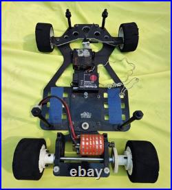 Bolink Eliminator And Futaba Rc Car Chasis Whit Shell For Parts Vintage 80's