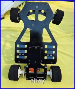 Bolink Eliminator And Futaba Rc Car Chasis Whit Shell For Parts Vintage 80's
