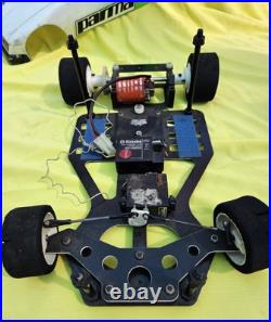 Bolink Eliminator And Futaba Rc Car Chasis Whit Shell For Parts Vintage 80's