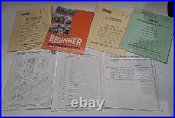 Brunner Air Compressor Parts With Paperwork Vintage Car Truck Tool Movie Prop