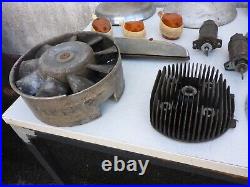 Bundle Old Car Parts Motorradteile Lamp Solenoid Indicator Vintage Car GDR
