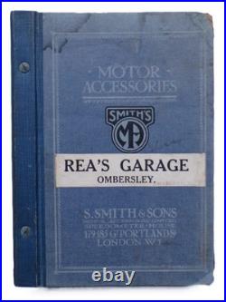 C1920 Vintage MOTOR CAR Accessories 350+ page TRADE CATALOGUE Automobile Parts