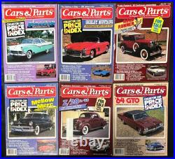 Cars and Parts Vintage Car Magazine Lot of 19