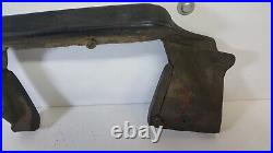 Central Lower Dashboard Frame Cover Eyelid Lancia Fulvia Coupe 2