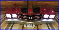 Chevelle SS Shelf Light 1970 Red Chevrolet Parts Car Coupe Chevy Coke Decor