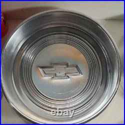 Chevrolet Dog Dish Hub Cap GM OEM Vintage Car And Truck Part Set of 4