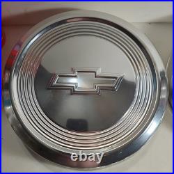 Chevrolet Dog Dish Hub Cap GM OEM Vintage Car And Truck Part Set of 4
