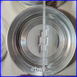 Chevrolet Dog Dish Hub Cap GM OEM Vintage Car And Truck Part Set of 4