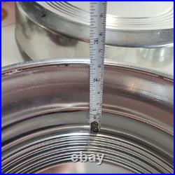 Chevrolet Dog Dish Hub Cap GM OEM Vintage Car And Truck Part Set of 4