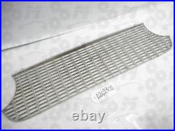Chromed radiator front grille for Fiat 124 first series from 1966
