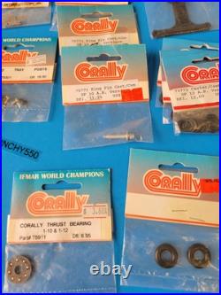 Corally SP10 Pan Car Parts Lot (47) Pieces Vintage RC SP-10 PRO10