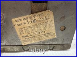 Corvette Delco AM/FM Radio PN 7302721 Vtg Car Radio PARTS OR REPAIR UNTESTED