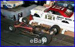 Cox Gurney Galaxie chassis, Vintage slot car parts, 100% complete original