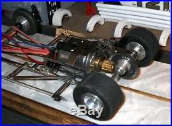Cox Gurney Galaxie chassis, Vintage slot car parts, 100% complete original