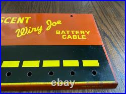 Crescent Wiry Joe Battery Cable Rack 1940-1950s vintage auto parts sign car NY