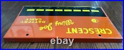 Crescent Wiry Joe Battery Cable Rack 1940-1950s vintage auto parts sign car NY