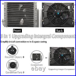 DC 12 Volt Single Cool Universal Underdash Electric AC Evaporator 4 Hole Unit