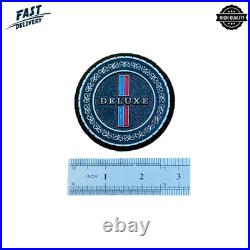 Datsun 1200 Deluxe Emblem Badge Set Front Trunk Fender Logo Vintage Car Parts
