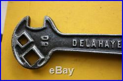 Delahaye Spanner Wrench Part Of Classic Vintage Veteran Car Tool Kit Excellent
