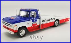 Dodge D-300 Mopar Parts Ramp Truck Vintage Race Car Hauler 118 Acme A1801903