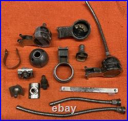 EARLY RARE Vintage BOYCE MOTOMETER MODEL S TEMPERATURE GAUGE PARTS LOT Old Car